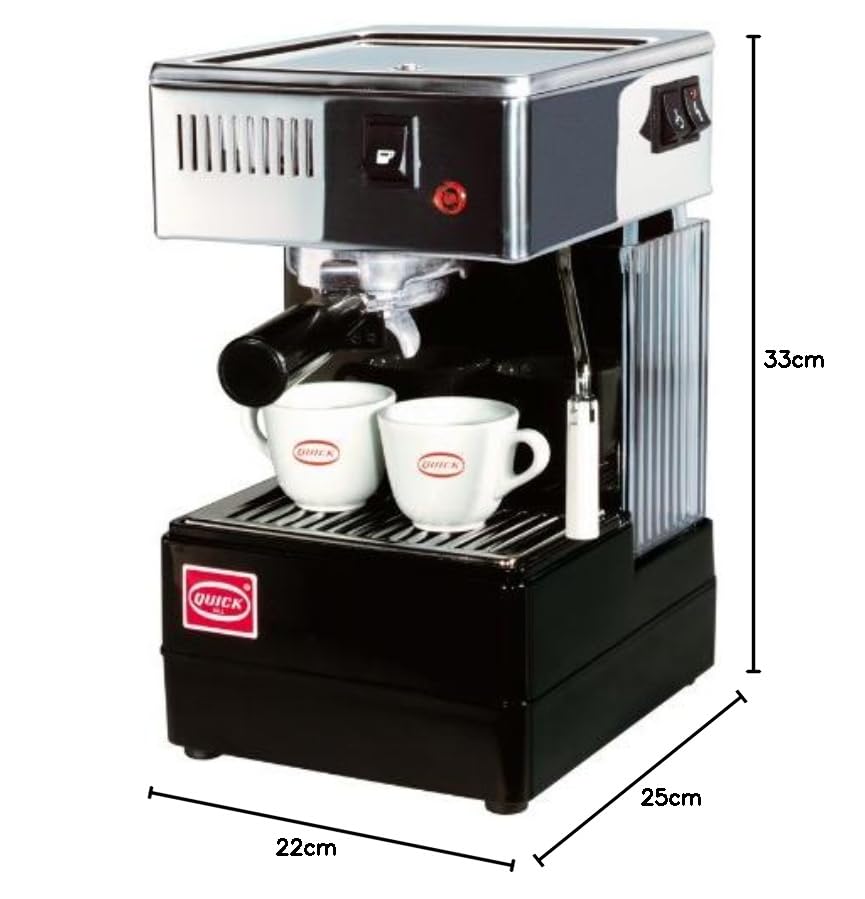 Cafetera Espresso Manual Quick Mill 1,8L 1080W