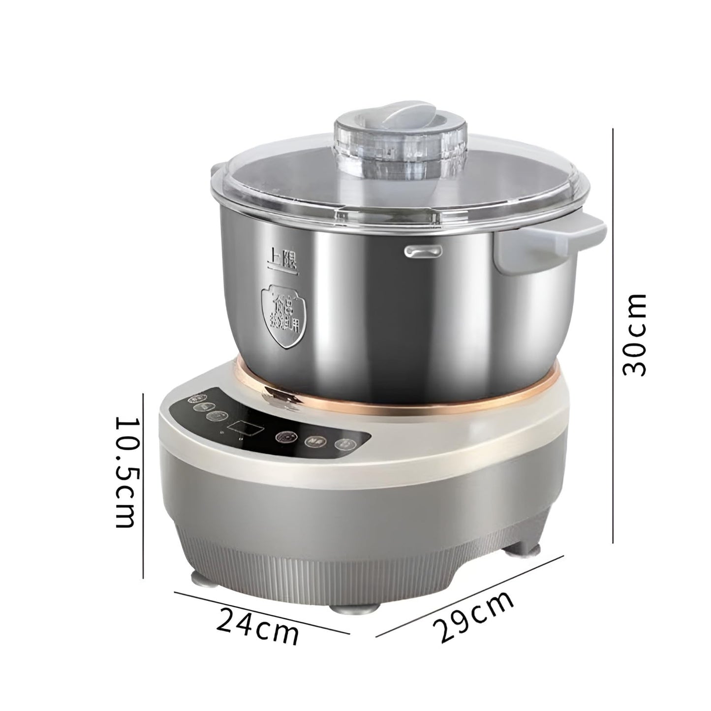 Máquina de Hacer Masa Profesional 5L/7L con Sincronización