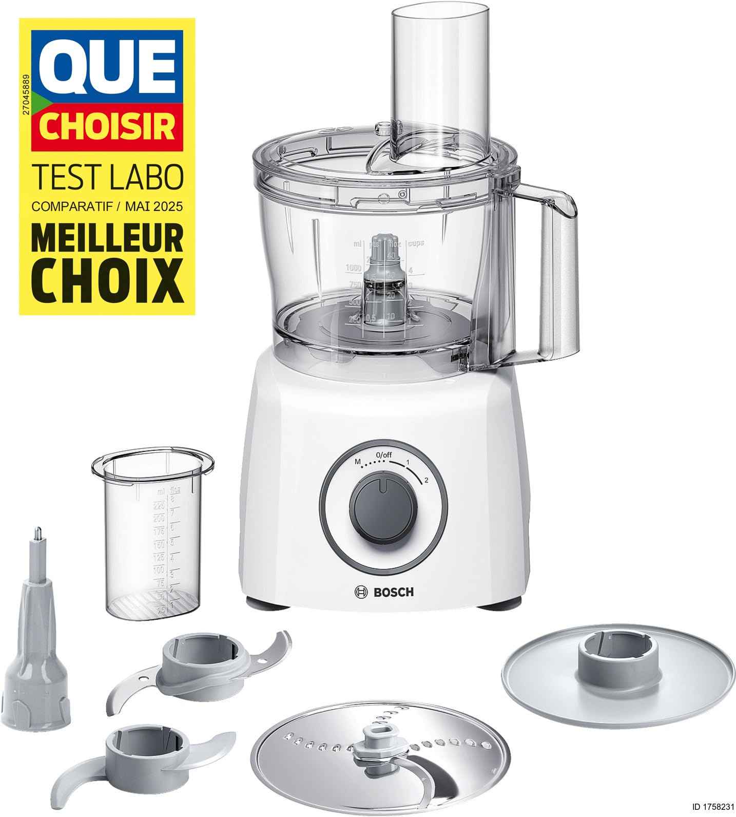 Bosch MCM3100W Robot de Cocina 800W