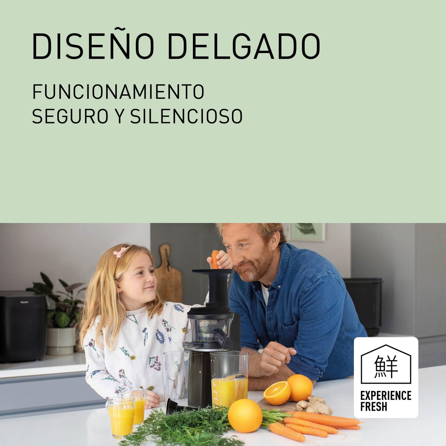 Panasonic Slow Juicer MJ-L501 150W Negro
