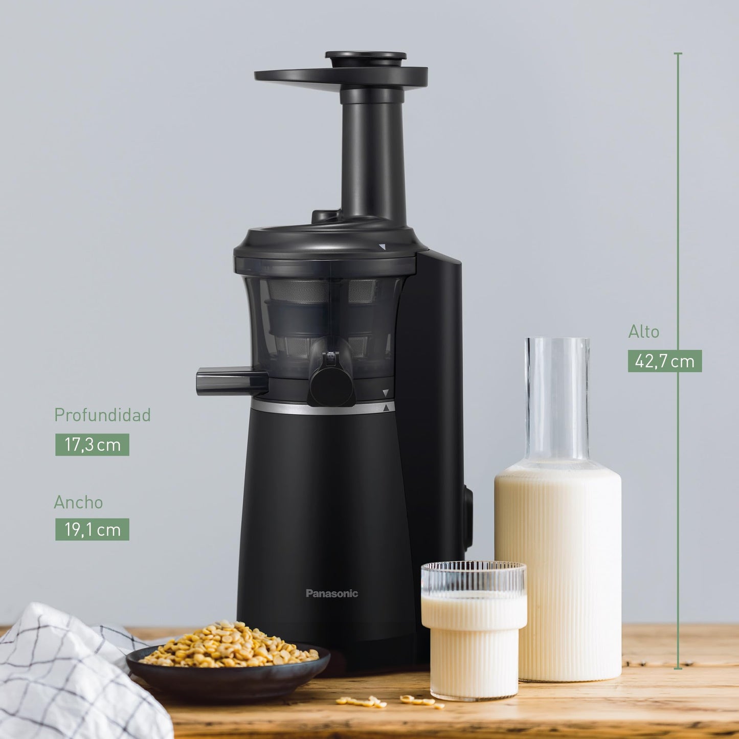 Panasonic Slow Juicer MJ-L501 150W Negro