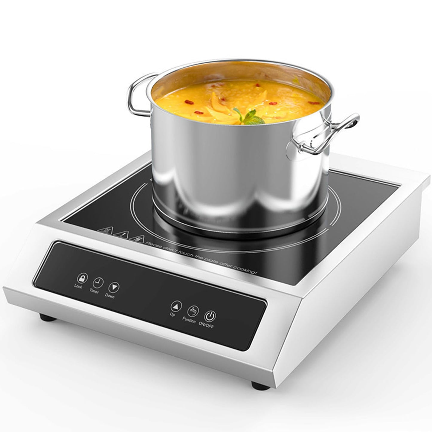 Commercial Induction Stove 9-Level Power 4-Hour Timer