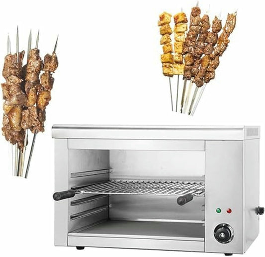 Horno Eléctrico Salamandra 2200W Ideal para Pizza y Pollo